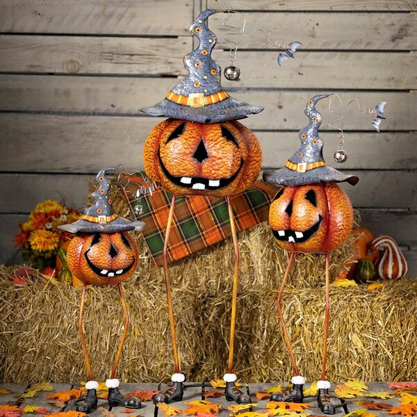 Jack-O-Lanterns Pumpkin Halloween Statues